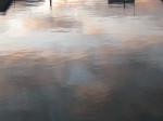 sky on river
